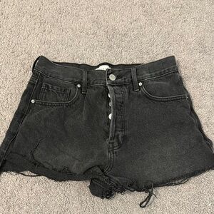 Pacsun Black Denim Women's Shorts
